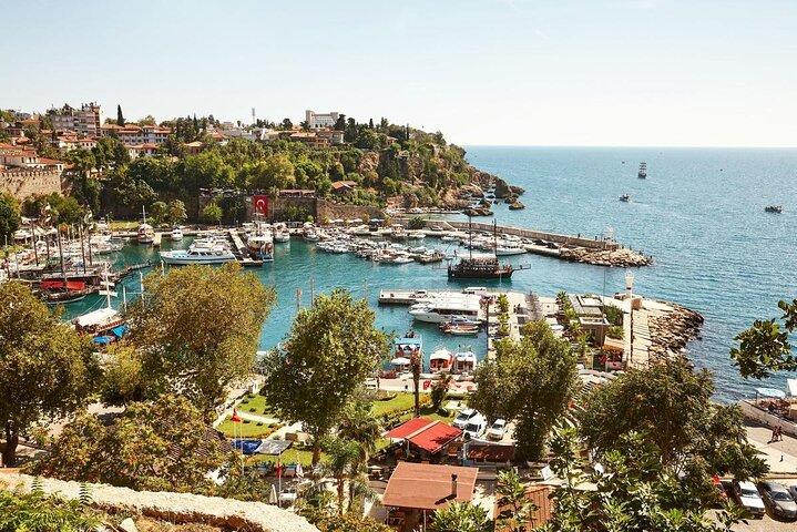 Antalya: Old City Tour Cataratas e passeio de barco e Olympos Cable Car