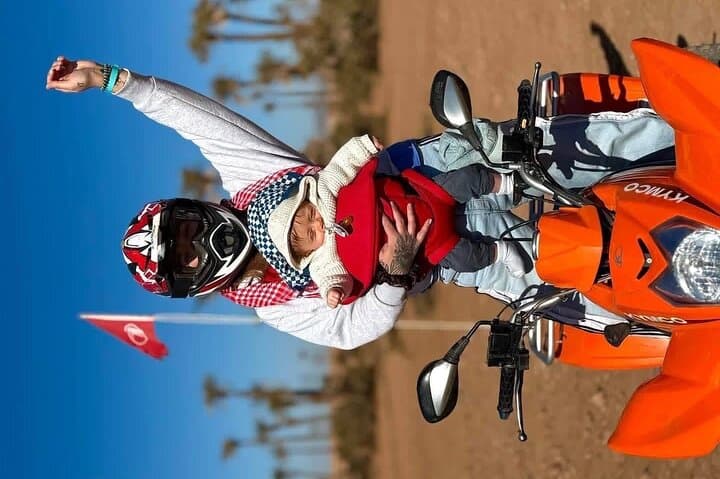 Marrakech Quad Bike Activity in desert palmeraies grove