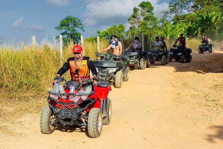 サムイ島ミニATVサファリ30分ジャングルアドベンチャーツアー