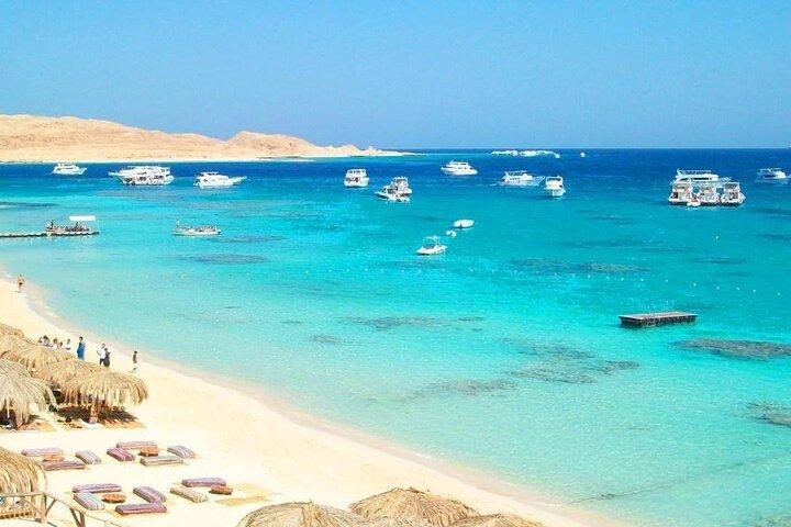 Privat Speedboat til Mahmya Island med frokost fra Hurghada