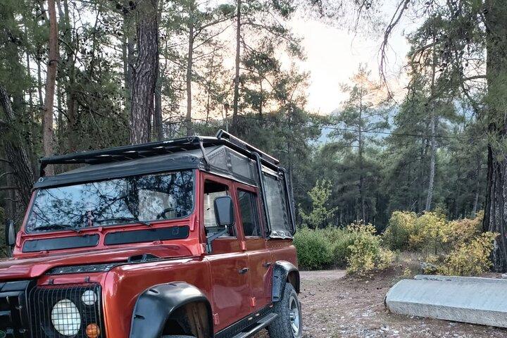 Jeep safari til Gedelme Castle og Taurus Mountains Antalya Kemer