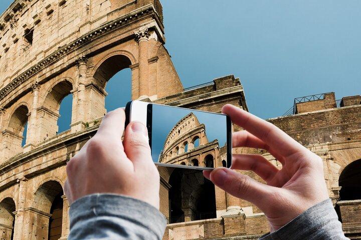 Colosseum Escort Eingang und offene Bus Combo in Rom