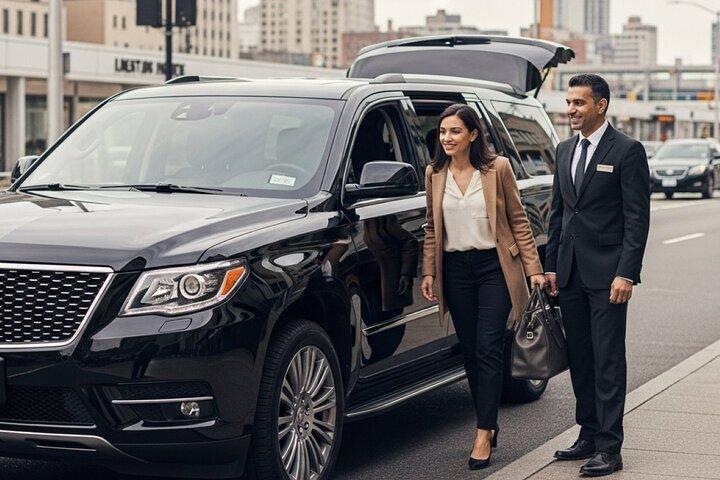 Top bewertet NYC Private Luxury Flughafenankunft mit Stretch Limo