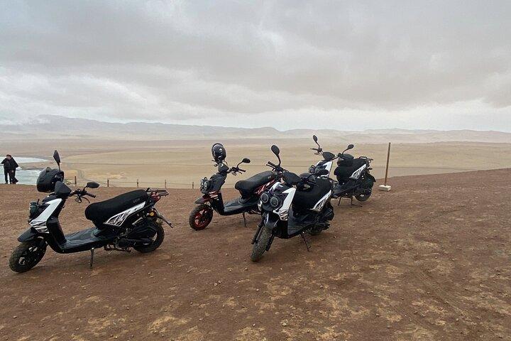 Réserve nationale de Paracas en scooter et visite autoguidée