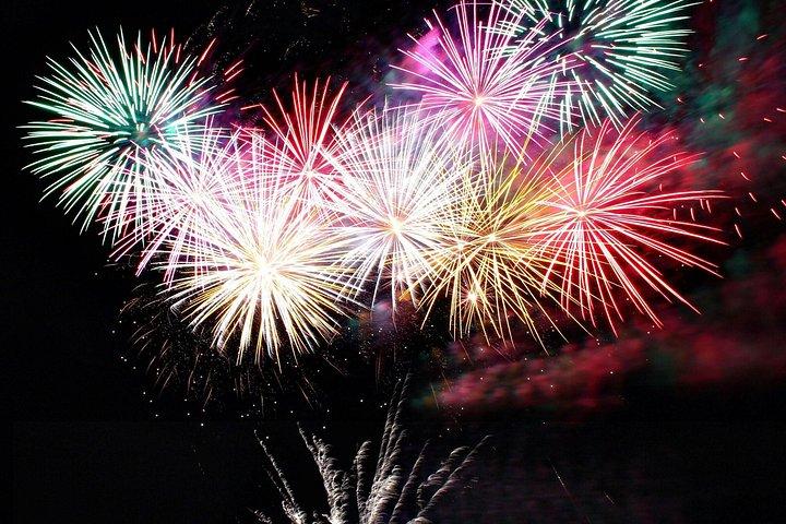 Crociera con fuochi d'artificio del 4 luglio