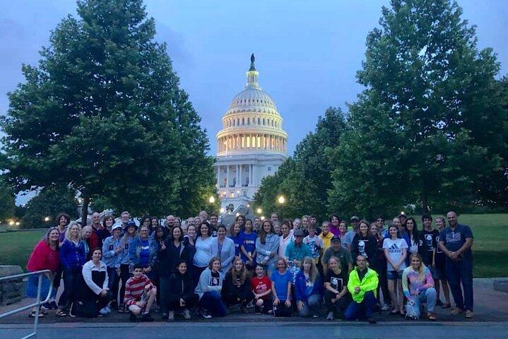 Visite nocturne des monuments DC avec 10 arrêts et plus, National Mall, Billets
