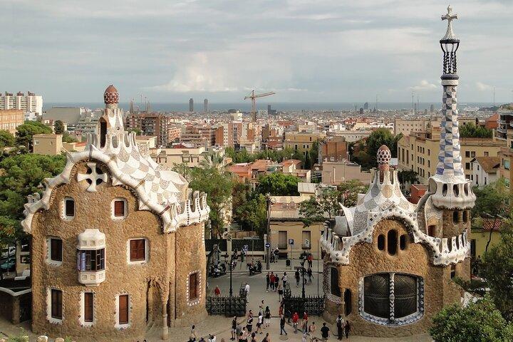 Barcelona : Visita guiada exclusiva a pie del Park Güell