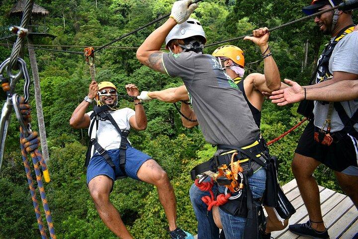 Hawk Adventure Samui – Der größte Zipline Park der Insel