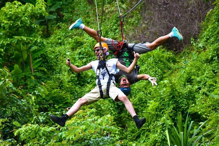 Hawk Adventure Samui – Der größte Zipline Park der Insel