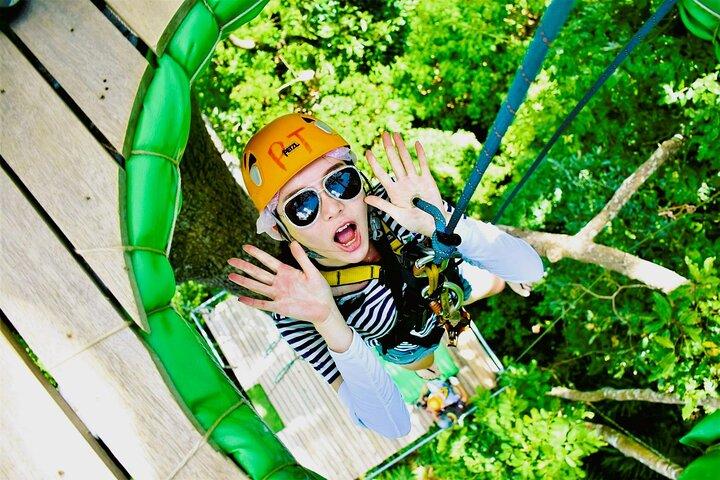 Hawk Adventure Samui – Der größte Zipline Park der Insel