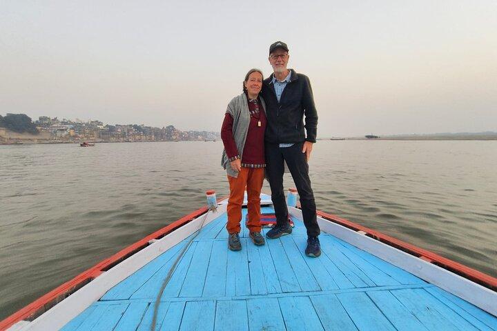 Varanasi Sunrise Boottocht met wandeltocht