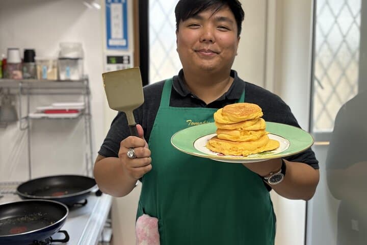 Learn to Make Fluffy Japanese Pancakes in Tokyo with Tomoko