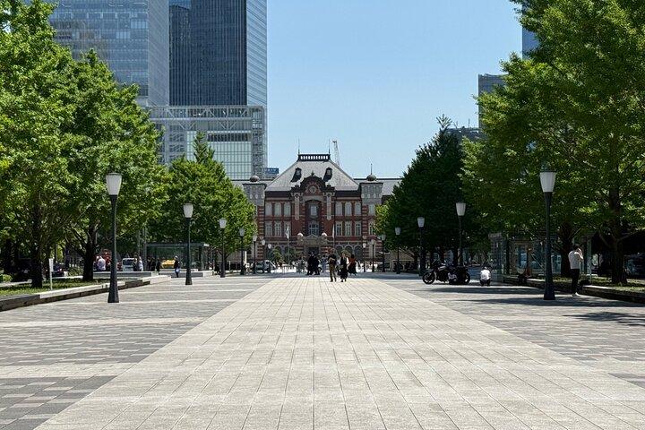 皇居東京駅と築地市場内覧会