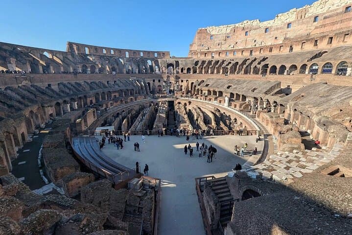 Rome: Colosseum Express Gladiator Arena-Small Group/Private Tour