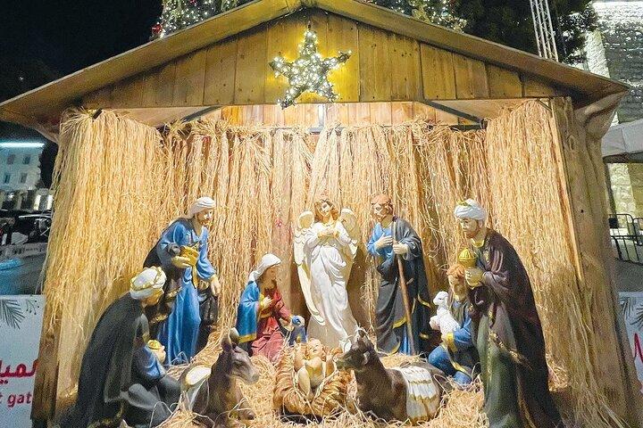 テルアビブ発クリスマスイブツアーエルサレムとベツレヘムディナー