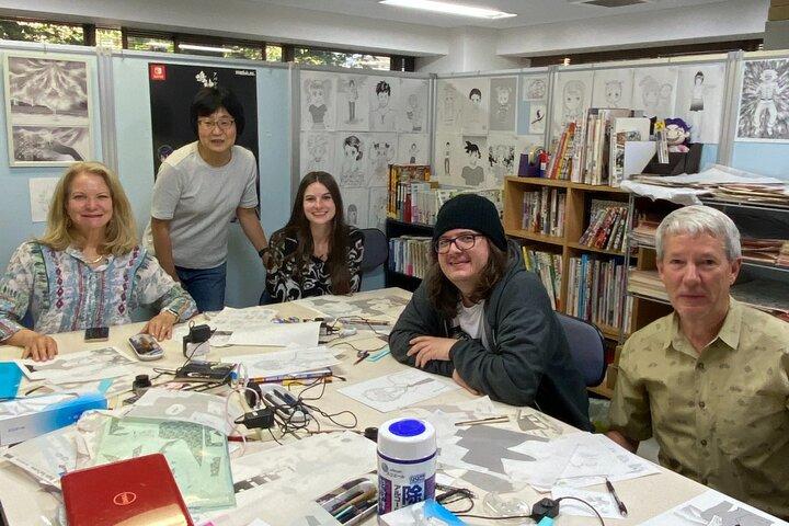 中野でプロの日本人漫画家とマンガレッスン