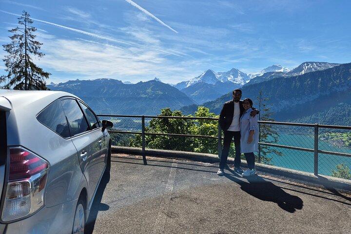 Excursion privée d'une journée de Lucerne à Interlaken et Grindelwald