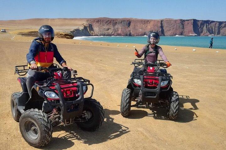 Tour delle Isole Ballestas e avventura in ATV o minibuggy