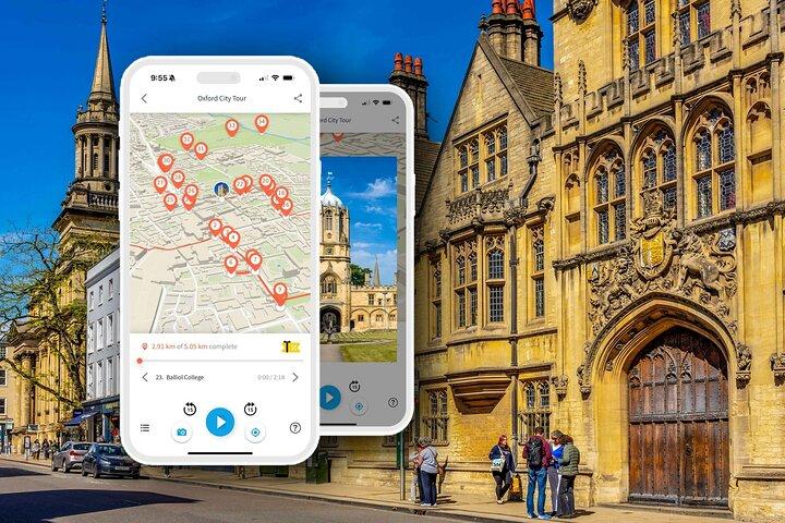 Oxford Walking Tour med lydguide på din smartphone