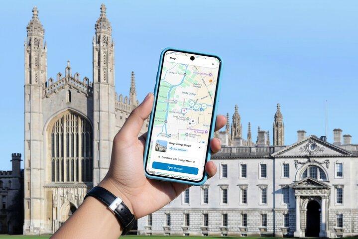 Visite à pied auto Guide de Cambridge avec audioguide