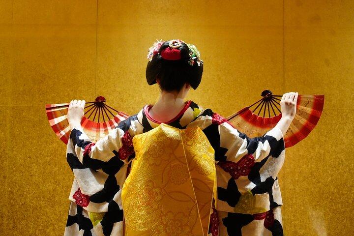 1 timers geisha show i Kyoto