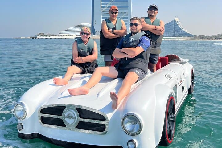 Dubai Luxury Jet car for 4 + Free Coffee