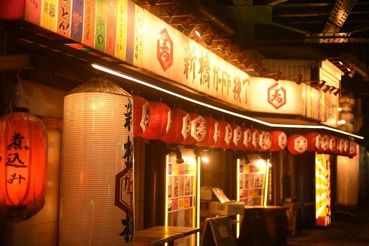 Tokyo efter 17:00 Pub crawling i Ginza