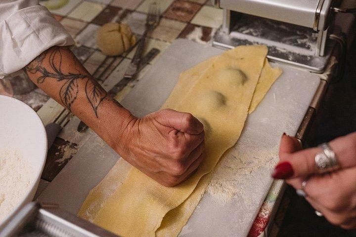 Rome Cooking: TRASTEVERE Pasta & Tiramisu Making with Fine Wine