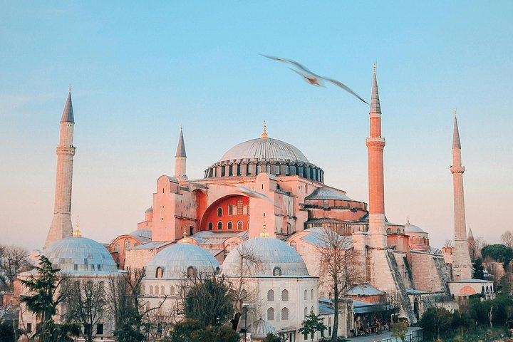 イスタンブールガイドツアー：アヤソフィア、バシリカシスターンなど！