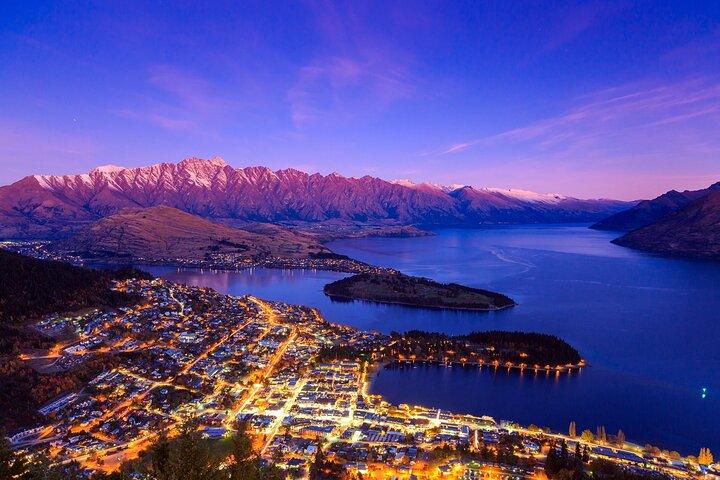Private Queenstown bei Nacht Skyline und Lakeside Tour