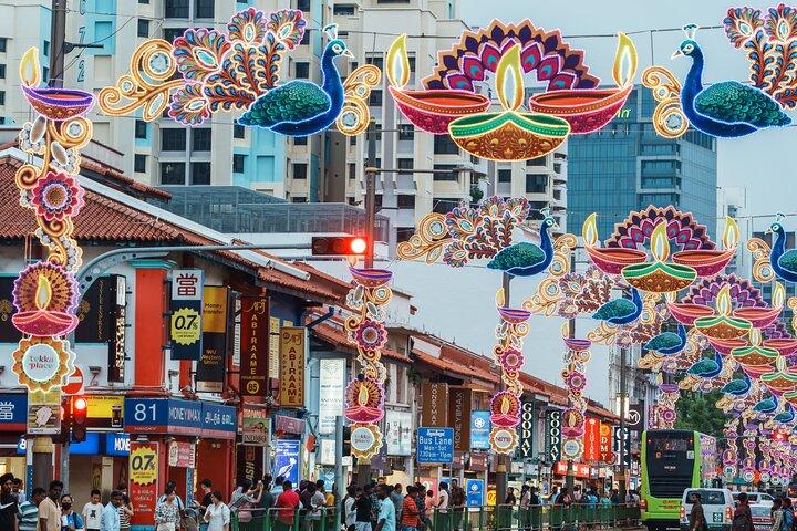 Tour privato di Singapore Chinatown con Little India e Kampong