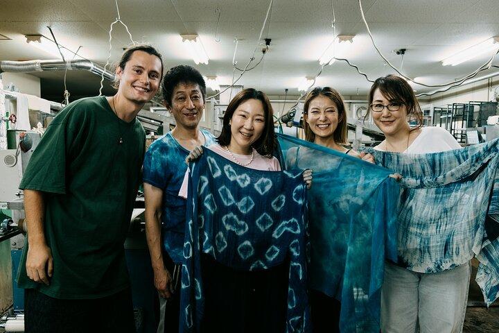 Kyoto Natural Indigo Dyeing with Local Masters