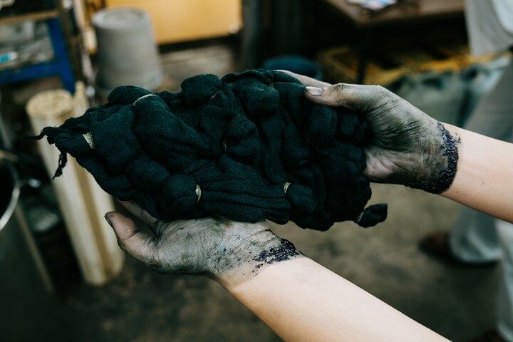Kyoto Natural Indigo Dyeing with Local Masters