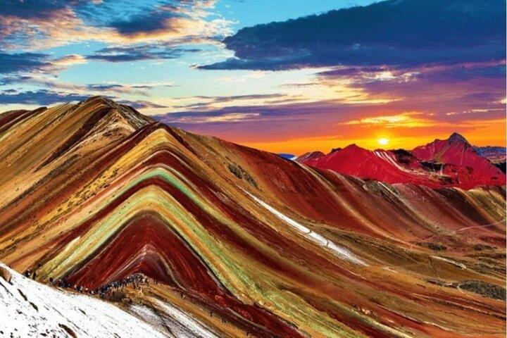 Excursion d'une journée complète à Vinicunca Rainbow Mountain Cusco