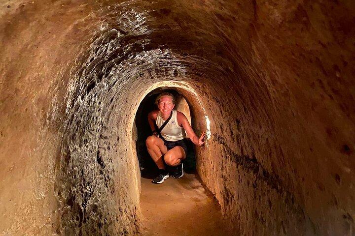 Visite des tunnels de Cu Chi Ben Duoc (max 11 personnes) avec option privée