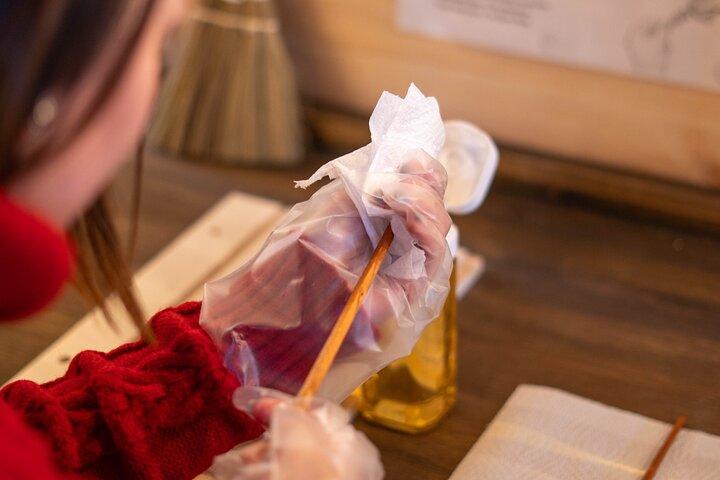 Kyoto : Essstäbchen machen Werkstatt mit Gravuroption in Gion
