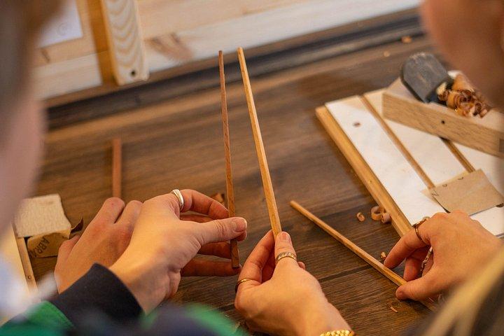 Kyoto : Essstäbchen machen Werkstatt mit Gravuroption in Gion