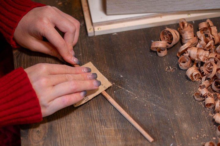 Kyoto : Essstäbchen machen Werkstatt mit Gravuroption in Gion
