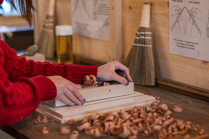 Kyoto : Chopsticks Making Workshop med Graving Option i Gion