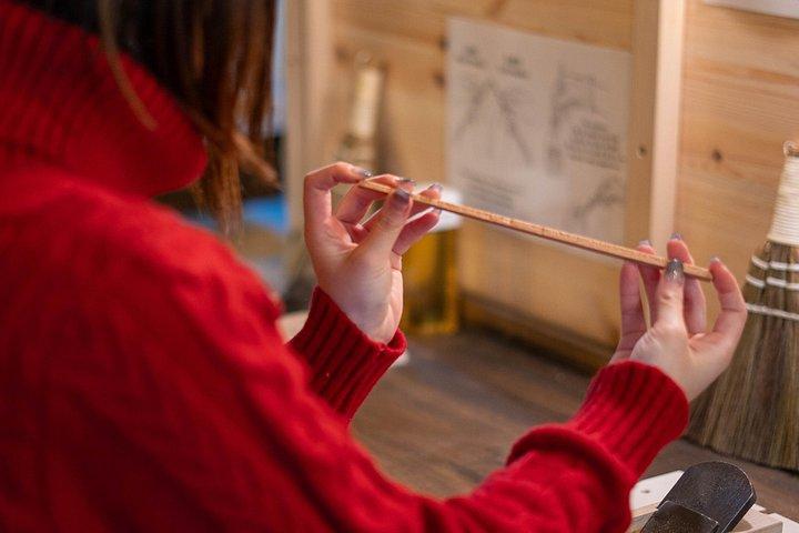Kyoto : Essstäbchen machen Werkstatt mit Gravuroption in Gion