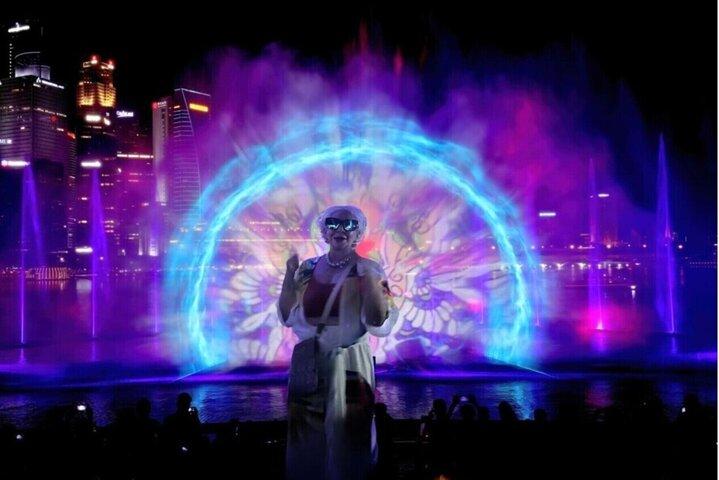 Singapore licht tot nacht : River Cruise & 02 prachtige lichtshows