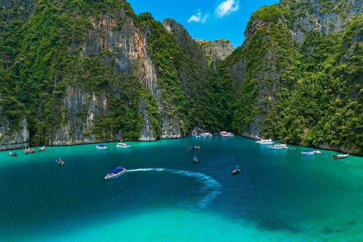 Crucero de día completo en lancha rápida de lujo desde Phuket hasta Phi Phi & Islands