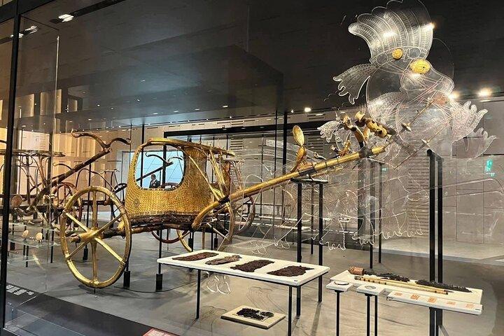 ギザのピラミッド、大スフィンクス、大エジプト博物館が1つに