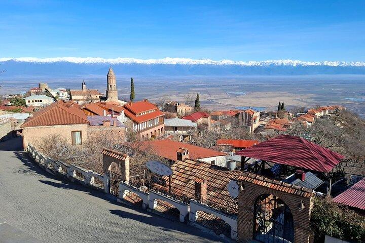 Kakheti wijnproeverij vanuit Tbilisi : Sighnaghi, Bodbe & Telavi