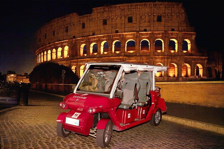 Rom bei Nacht : Golf Warenkorb Tour