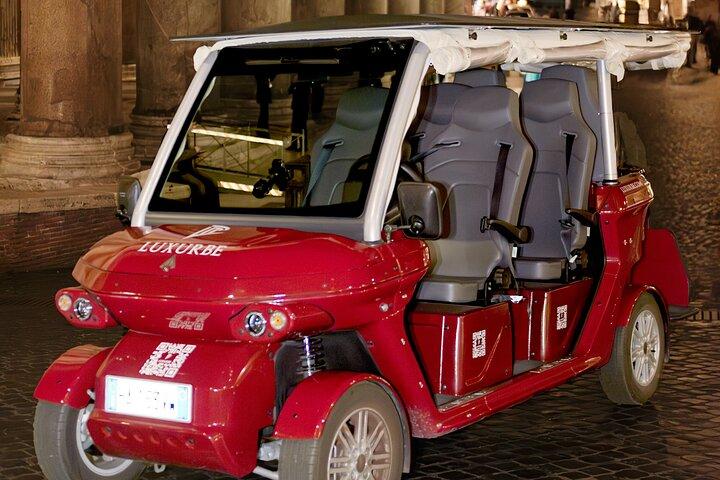 Golfkarretjetour Florence bij nacht
