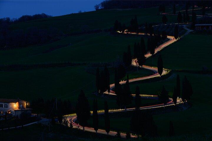 Golfkarretjetour Florence bij nacht