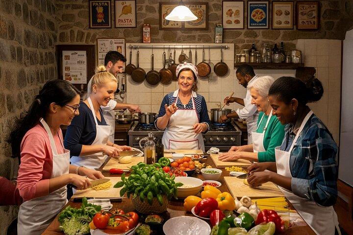 Pompeji Ruinen und Pasta Making mit einer Italienischen Mutter