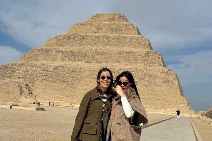 Excursão de dia inteiro Pyramids Saqqara Pyramids Memphis Pyramids Dahshur