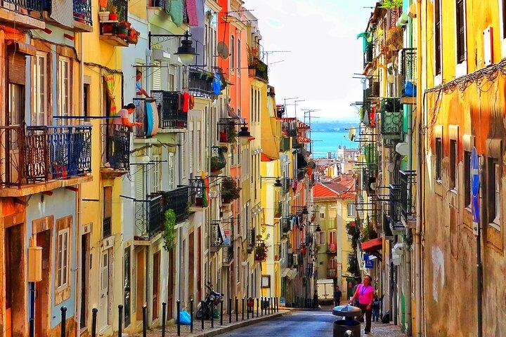Explorez la ville de Lisbonne lors d'une visite privée d'une demi-journée en van